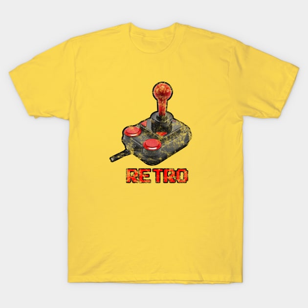 Retro Joystick T-Shirt by onekdesigns